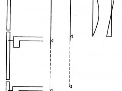 简支粱设计简图，立柱内力分析单跨梁（简支梁）计算简图